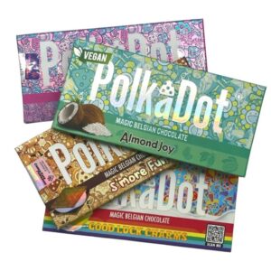 PolkaDot Mushroom Chocolate Bars